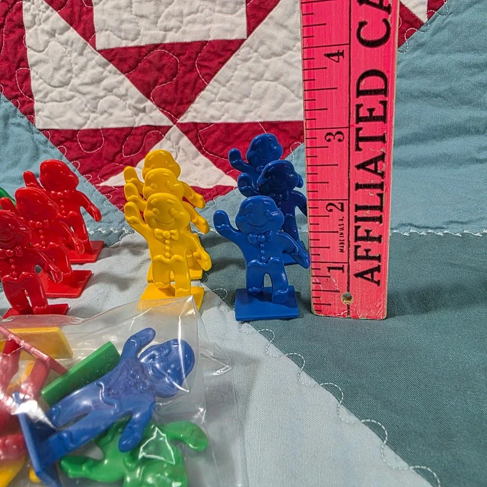 Milton Bradley Candy Land Game Pieces Kids 16 pc Multicolor Replacement Pawns